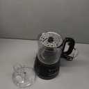 nutribullet NBP50100 Food Processor 450-Watts with 7-Cup Capacity and Stainless Steel Slice, Shred, Chop and Dough Attachments, Black