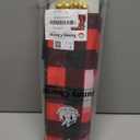 Ivenf Christmas Decorations Outdoor Yard Front Porch Sign Set, Red Black Buffalo Plaid Door Banner, Hanging Merry Christmas Decorations for Home, Indoor Outdoor Xmas Decor Wall Front Door Yard Garage