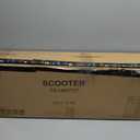 MEE GOO Scooter with Disc Brake & Dual Shock Absorbers,200mm PU Wheels ABEC-7 Bearings,Foldable Scooter for Teen&Adult,Non-Slip Deck,Kick Scooter (BLUE)