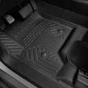 Floor Mats for Chevy Tahoe/GMC Yukon 2015-2020, All Weather Floor Mats Trunk Cargo Liner with Backrest Protectors and Door Sill Guards Accessories, Full Coverage Set (Fit 7 Seats)