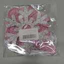 Baby It's Cold Outside Banner, A Little Snowflake is on the Way, Welcome Sweet Snowflake, Winter Girls Baby Shower Gender Reveal Party Decorations Pink Glitter