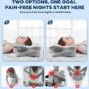 DONAMA Cervical Pillow for Neck Pain, Ergonomic Memory Foam Contour Pillow