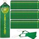 Zonon 75 Pieces Participant Award Ribbons with Event Card, Field Day, 1st Place Ribbons for Staff Coworker Sports Event, Music Contests, Dance Contests, Car Racing Competition, Team Prizes
