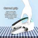Handheld sewing machine,easy to use, electric sewing machinefast sewing speed, Easy sewing of clothes and fabrics, suitable for beginners DIYwhite