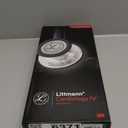 3M Littmann Cardiology IV Diagnostic Stethoscope, 6165, More Than 2X as Loud, Weighs Less, Stainless Steel Rainbow-Finish Chestpiece, 27" Black Tube, Stem, and Headset