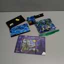 SAMYBLOCKS 2000+PCS Creative DIY Starry Night Micro mini Building Blocks,3D Painting Frame Wall Art Decoration Collection Construction,Best Present for 14+ Boys Girls or Adults