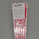 Novelty Place Plastic Red White Striped Classic Popcorn Containers for Movie Night - 7.8 inch Tall x 3.8 inch Square (4 Pack)