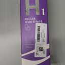 Umisleep Extra Large Microfiber Hair Towel for Women Long, Curly, Thick Hair, Super Soft Anti Frizz Quick Dry Hair Towel Wrap, Ultra Absorbent Hair Turban with Elastic Band Grey