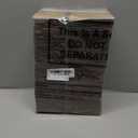 100 Pcs Corrugated Cardboard Sheets Set Corrugated Packaging Pads Paper Flat Cardboard Filler Inserts Sheet Pads Rectangle for Delivering Packing Separators Art Crafts Supplies (Brown, 5 x 7 Inch)