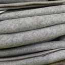 9x12 Shag Area Rugs for Living Room Bedroom: Carpet Grey