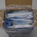 16 Pack Vacuum Storage Bags with Hand Pump, 4 Jumbo + 4 Large + 4 Medium + 4 Small Plastic Packaging Bags, 80% Space Saver Vacuum Seal Bags for Clothing, Travel Lugggage, Blankets, Comforters