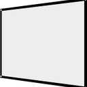 Projection Screen, Projector Curtain, Movie Projector Screen, 60-100 Inch Portable Foldable Non-Crease White Projector Curtain Projection Screen 4:3(72 inches)