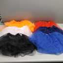 Handepo 6 Pcs Adult Tutu Skirts for Women 5 Layered Tulle Classic Lady 80's Dance Short Ballet Skirt 6 Colors for Halloween