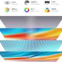 MNN 4K Portable Monitor 15.6" 3840x2160 UHD USB-C HDMI Laptop Monitor, 100% Adobe RGB IPS Computer Gaming Display HDR Travel Monitor w/Speakers & Smart Cover for Laptop Xbox PS5 Switch PC Phone