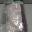 jinchan Ruffled Valance for Windows 18 Inch Mini Pom-Pom Voile Valance Curtains Pom-Pom Semi Sheer Shabbychic Samll Window Treatment for Kitchen Bedroom Living Room Rod Pocket 1 Panel Orange