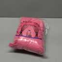 Hot Pink Backdrop Curtain 2 Panels-Wrinkle-Free Polyester Photography Drapes for Wedding Party Photo Background Decorations- 8 X10FT (Hot Pink)