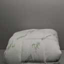 Ultra Soft Full Size Mattress Topper - Viscose Made from Bamboo Pillow Top Mattress Pad for Back Pain Relief - Naturally Cooling for Hot Sleepers, Green