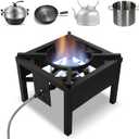Propane Burner for Outdoor Cooking (23 Tips Jet Burner)