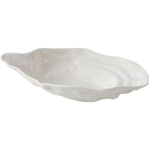 Pampa Bay Large Oyster Bowl, Waves, Kitchen, Gift (White)