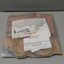 JOYIN 24 PCS Christmas Kraft Gift Bags with Handles, Reusable Xmas Paper Goody Wrap Craft Bags for Holiday Presents, Giant Gifts Decorations, Party Favors and Decor Supplies (5.25 x 4.25 x 2) (Brown)