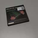 Universal KeyboardCap. Fully Covered Flat Style 0.025mm Waterproof Anti-Dust Desktop Keyboard Cover with Numeric Hospital/Dentist Use (for Magic Keyboard Without Numeric Keypad)