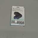 Portable Mini Wireless Keyboard with Bluetooth&2.4G, Touchpad Mouse Combo Upgraded BRG Backlitght Memory for PC/Android TV Box/Projector/HTPC/Pad/Xbox/Tablets:i8-BT