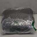 Urban Deco Memory Foam Seat Cushion, Office Chair Seat Cushion with L-Shaped Design, Ergonomic Back and Seat Pad Cushion for Car, Driving, Office, Black+Grey