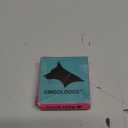 Silver Dog Chain Collar - Stainless Steel, Adjustable Walking, Metal Cuban Link, Chew Proof Double Row Chain Collar for Large, Small, Medium Dogs (M 16" -20")