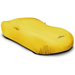 Coverking Custom Fit Exterior Car Cover Designed for Select Dodge Challenger Model Vehicles: Stormproof Fabric, Yellow