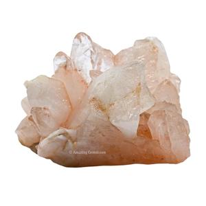 Amazing Gemstone Natural Clear Quartz Crystal Cluster - Authentic Raw Crystals Specimen for Healing, Meditation, and Home Decor - Genuine Crystal Cluster (100 to 200 Gram)