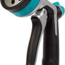 Gilmour Heavy Duty Front Control Garden Hose Nozzle with 8 Pre-set Spray Patterns, Water Hose Nozzle for Watering Garden or Lawn