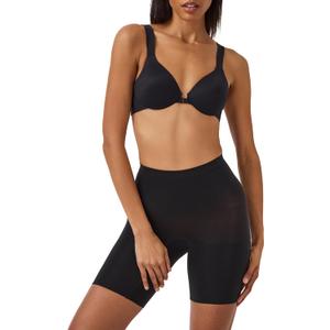 SPANX SPANXsculpt Power Series Mid-Thigh Short - Core Shapewear - Lightweight, All-Day Shaping & Support - No Panty Lines - Very Black - Medium