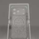 Maledan Magnetic for iPhone 17 Pro Case, Full Camera Protection & Camera Control Cover, Compatible with Magsafe, Military Drop Protection Phone Case for iPhone 17 Pro, Frosted White & Paint Splatter (Confetti Splash)