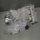 Button Maker Machine, Pin Maker Machine, Button Press Machine, DIY Badges Making Machine Kit with Free 50pcs Supplies, Installation-Free (58mm/2.25inch) (white)