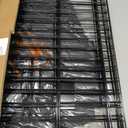 PJYuCien Dog Playpen - Metal Foldable Dog Exercise Pen, Pet Fence Puppy Crate Kennel Indoor Outdoor with 8 Panels 30H & Top Cover and Bottom Pad for Small Medium Pets