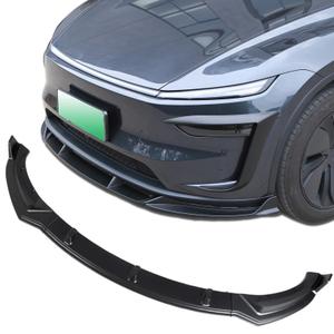 Fit Tesla Model Y Juniper Front Bumper Lip Kit 2025 2026 Glossy Black