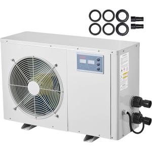 VEVOR Aquarium Chiller 150 Gallon, 1/2 HP Water Chiller for Hydroponics, Fast Cooling for Fish Tank,Axolotl,Coral Reef,Quiet Refrigeration Compressor, Titanium Evaporator,Complete Fittings