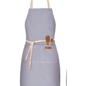 BeLuyi 1 Pack Adjustable Bib Apron with 2 Pockets Chef Cooking Kitchen Restaurant Aprons for Women Men