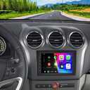 Android 13 Car Stereo Radio for Saturn Vue 2008 2009 2010 7 Inch IPS Touch Screen,with Wireless Carplay/Android Auto/GPS Nav/Bluetooth/FM/RDS/8 LED Backup Camera