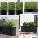 Bynbbur Artificial Hedge Wall 36" Lx54 Hx6 W Boxwood Hedges Outdoor Patio Greenery Walls, Fake Grass Privacy Wall Screens, Office Living Room Divider, Wedding Party Décor