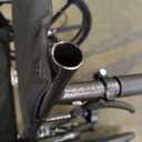 Medline Comfortable Folding Wheelchair with Swing-Back, Desk-Length Arms and Elevating Footrests, 20”W x 16”D Seat