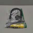 Kryptonite New York Standard Bike U-Lock, Heavy Duty Anti-Theft, 16mm Shackle with Mounting Bracket and Keys, Ultimate Security for Bicycles E-Bikes and Scooters.