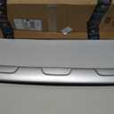 Rear Bumper Lower Skid Plate Valance Panel Trim ABS Rear Bumper Fascia Skid Plate Replacement for Chevy 2016 to 2022 Automotive Exterior (Silver)