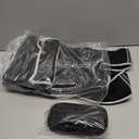 Adjustable Weighted Vest Woman 5-12lb/9-16lb/17-24lb/23-30lb Weight Vest with Reflective Stripe, Zipper Rucking Running Vests for Women Men Workout Walking Strength Training Weight Loss Fitness Weightlifting (Black)