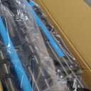 Foristrail Chaise Lounge Chair Set of 2 PCS - 5-Position Adjustable Recliner, Folding Patio Chair with Pillow, Supports 400lbs, Perfect for Pool, Sunbathing, Camping, and Patio