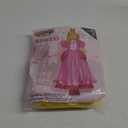 Spooktacular Creations Halloween Pink Princess Dress, Kids Princess Dress Up, Peach Crown Costume for Girls Birthday (Small(5-7 yrs))