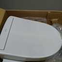 TOTO WASHLET S2 Electronic Bidet Toilet Seat with Instantaneous Water Heating, PREMIST and EWATER+ Wand Cleaning, Round, Cotton White - SW3345#01