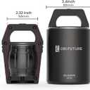 GLAZER mini, Clear Barrel Ice Mold for Whiskey