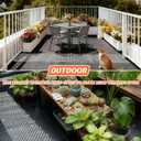 Transparent Cat Scat Mat with Spikes, 6.5FT Clear Cat Deterrent Mat for Sofa, Windowsill, Balcony & Garden, Cuttable Indoor Outdoor Pet Repellent Mat, 78 x 11 Inch