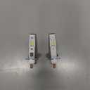 AILEO H1 LED Fog Light Bulb, 25W 6000 Lumens Super Bright 6000K Cool White 360°Beam H1 LED Bulb for DRL or Fog Light Bulb Replacement 1:1 Mini Size Quick Install IP68 Waterproof, 2 Pack